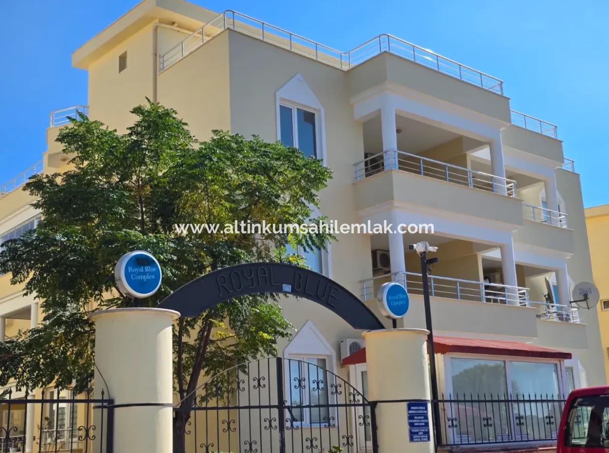Sea View 3 Bedroom Duplex For Sale In Royal Blue Complex In Mavişehir Didim
