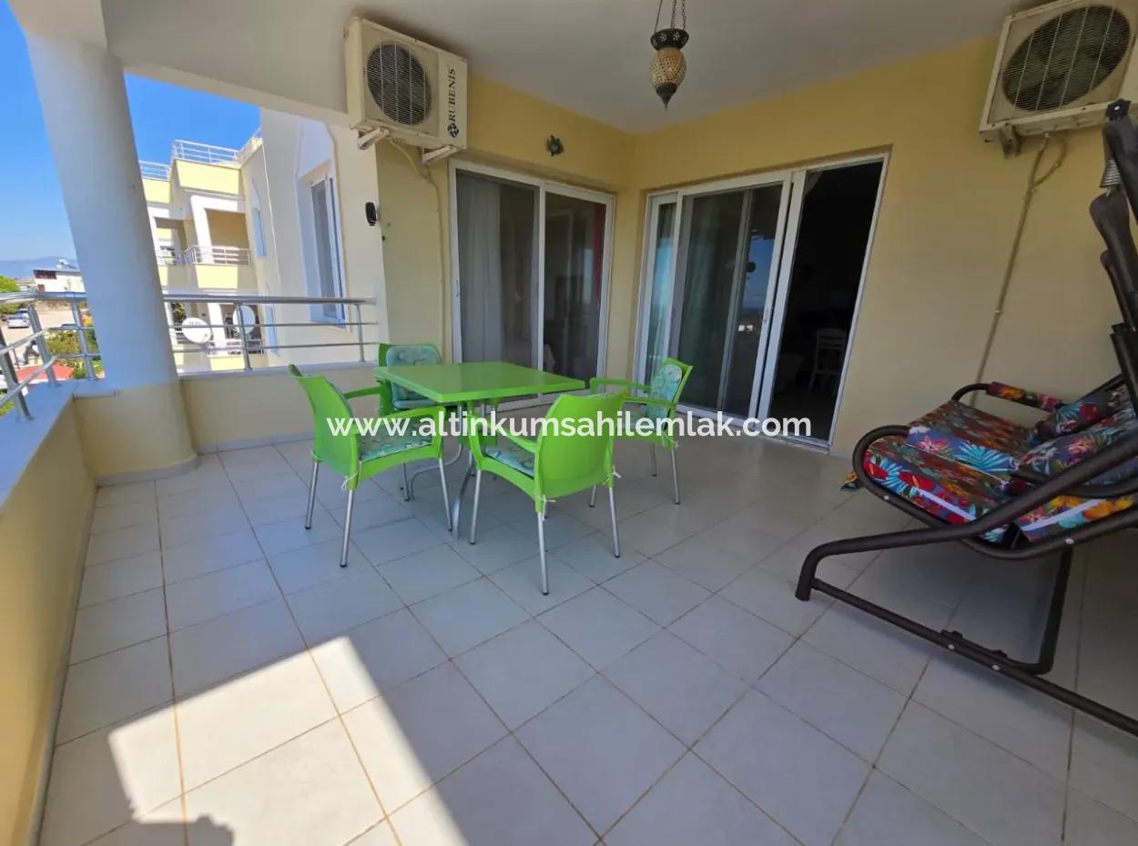 Sea View 3 Bedroom Duplex For Sale In Royal Blue Complex In Mavişehir Didim