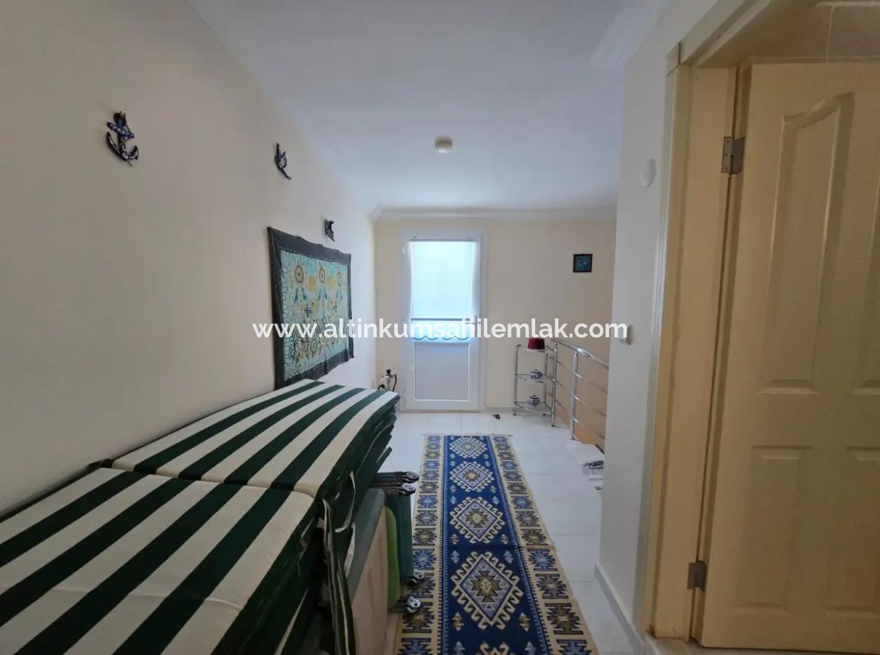 Sea View 3 Bedroom Duplex For Sale In Royal Blue Complex In Mavişehir Didim