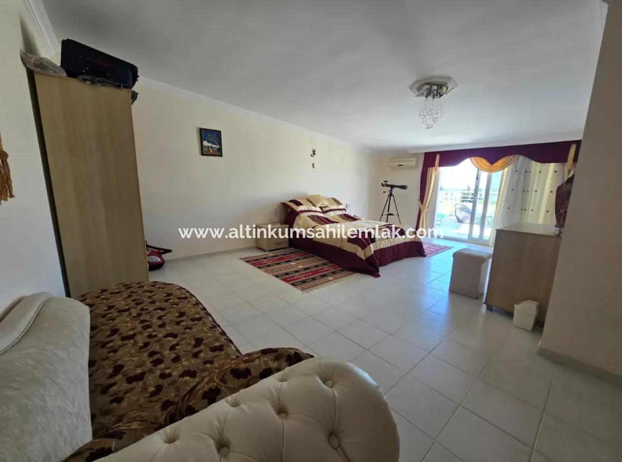 Sea View 3 Bedroom Duplex For Sale In Royal Blue Complex In Mavişehir Didim