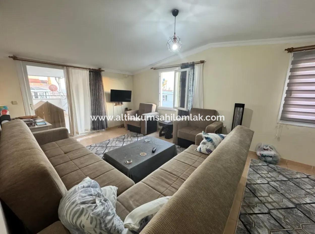 Bargain! 2 1 Duplex For Sale With A Large Terrace Like A House – Didim New Neighborhood