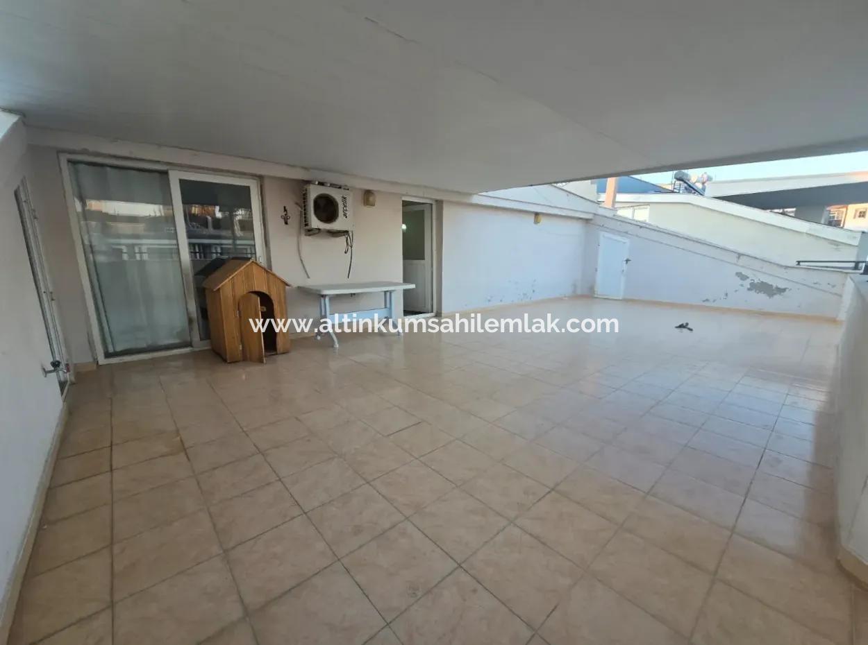 Bargain! 2 1 Duplex For Sale With A Large Terrace Like A House – Didim New Neighborhood