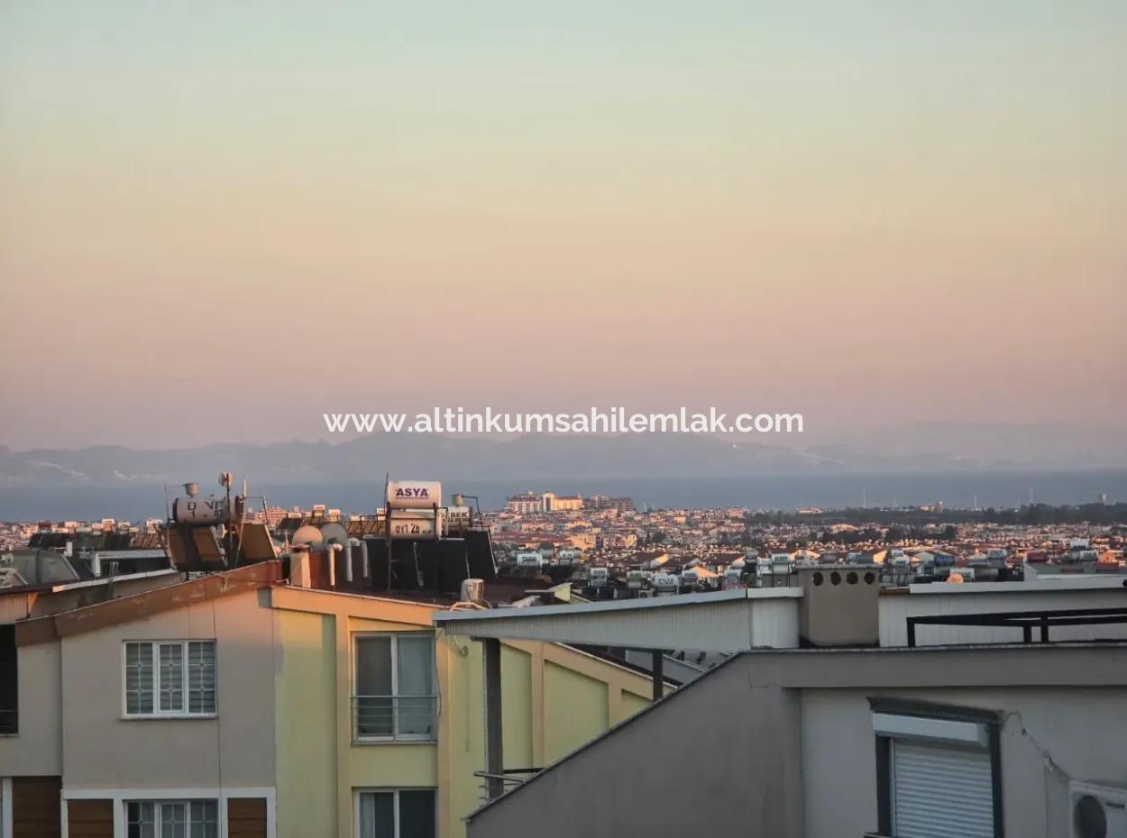 Bargain! 2 1 Duplex For Sale With A Large Terrace Like A House – Didim New Neighborhood