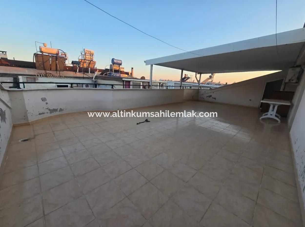 Bargain! 2 1 Duplex For Sale With A Large Terrace Like A House – Didim New Neighborhood