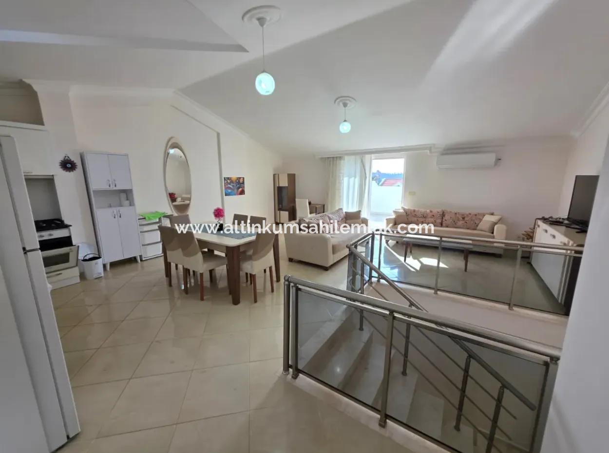 2 1 Duplex Flat For Sale In A Complex With Pool In Didim Akbük