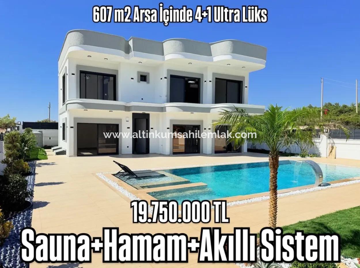 Ultra Luxury Detached 4 1 Villa For Sale In Didim Seyrentepe