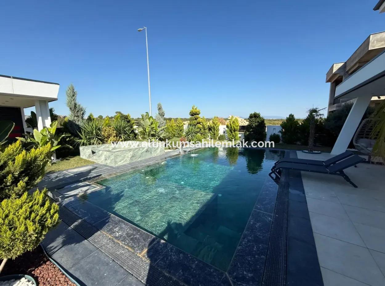 500M2 Best Quality Ultra Luxury 4 1 Villa In The Region For Sale In Aydin Didim Efeler