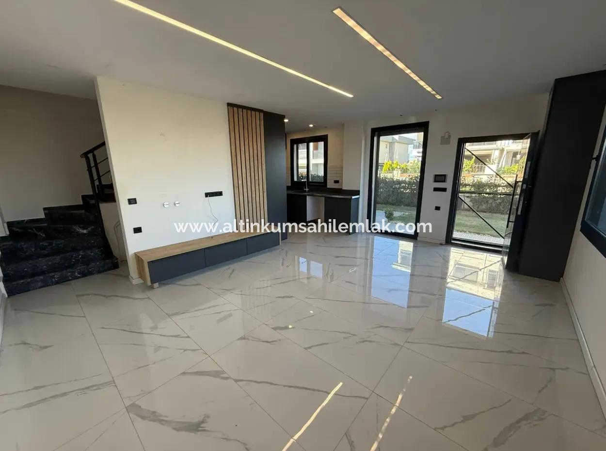 Aydin Didim Efeler Neighborhood Underfloor Heated • Smart System • Inside The Site With Pool • 3 1 Corner Villa