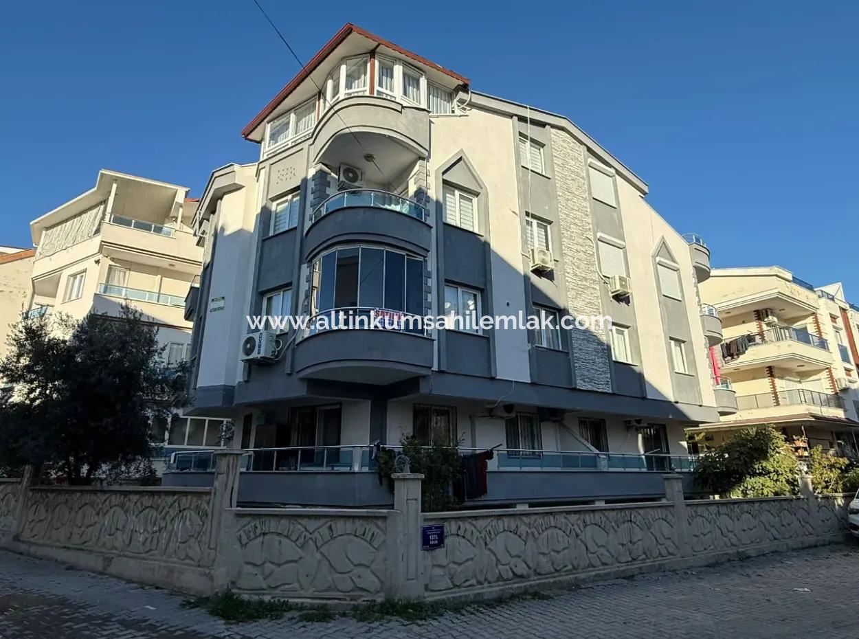 2 1 Glass Balcony Flat In Corner Building For Sale In Aydin Didim Efeler