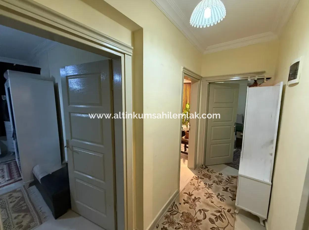 2 1 Glass Balcony Flat In Corner Building For Sale In Aydin Didim Efeler