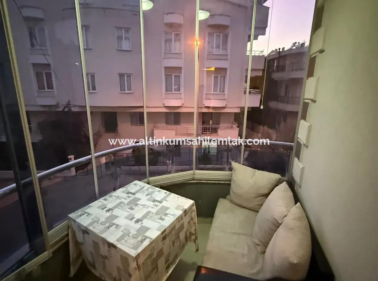 2 1 Glass Balcony Flat In Corner Building For Sale In Aydin Didim Efeler