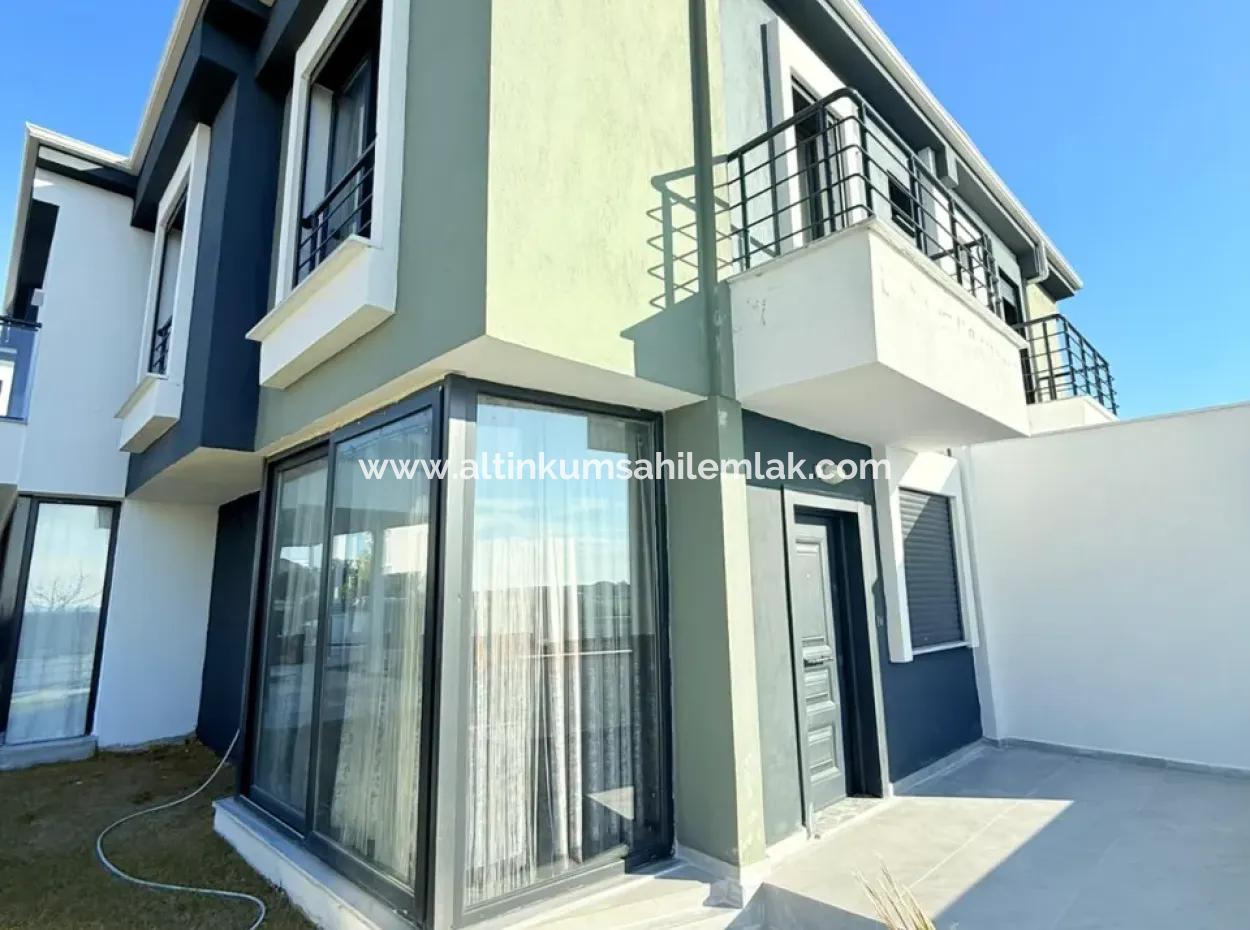 3 1 Furnished Villa For Sale In Aydın Didim Hisar, Corner Pool, Close To The Sea