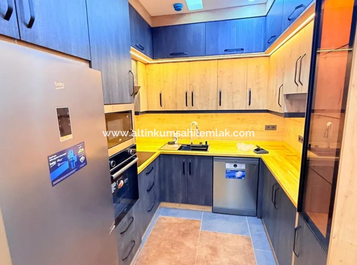 3 1 Furnished Villa For Sale In Aydın Didim Hisar, Corner Pool, Close To The Sea