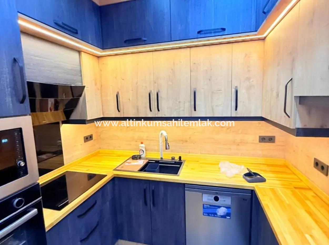 3 1 Furnished Villa For Sale In Aydın Didim Hisar, Corner Pool, Close To The Sea