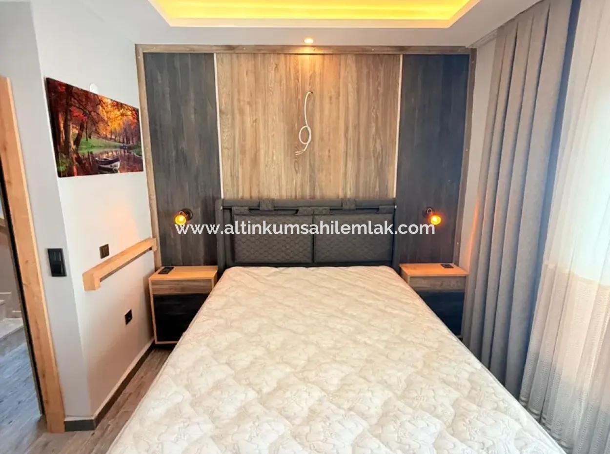 3 1 Furnished Villa For Sale In Aydın Didim Hisar, Corner Pool, Close To The Sea