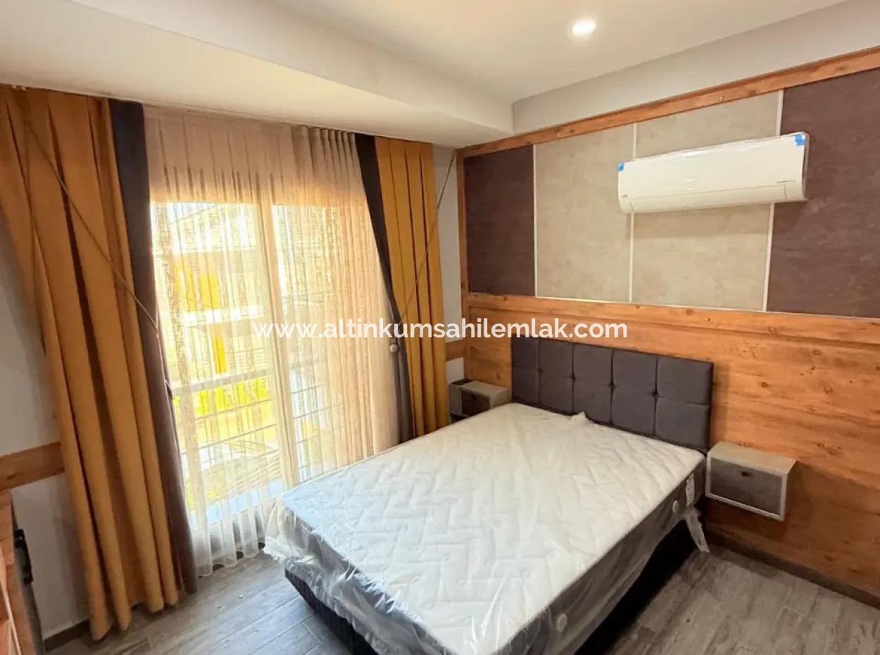 3 1 Furnished Villa For Sale In Aydın Didim Hisar, Corner Pool, Close To The Sea