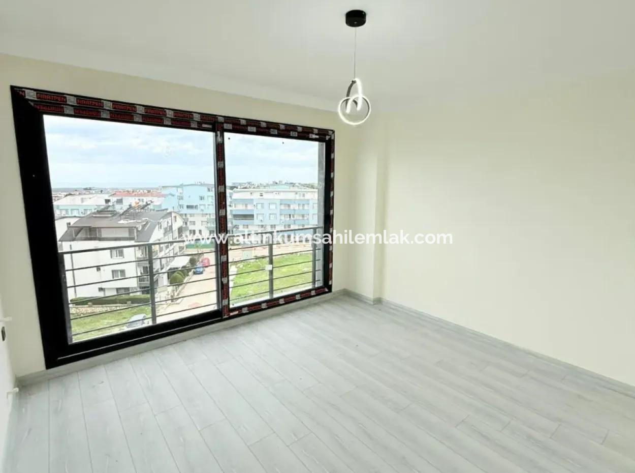 Zero Duplex With Sea View Elevator In Aydın Didim Efeler With 3 1 Separate Kitchen In A Pool Site