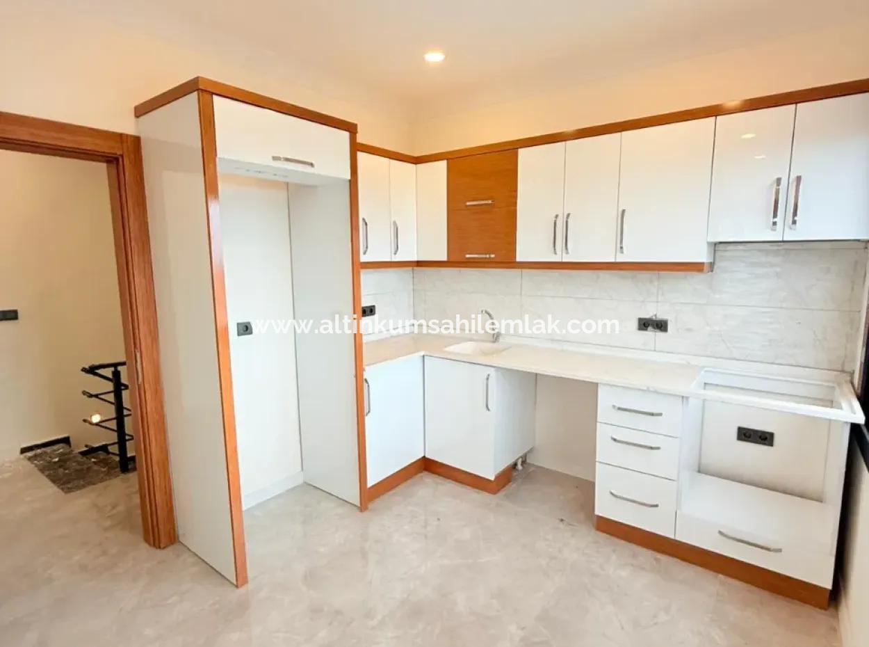 Zero Duplex With Sea View Elevator In Aydın Didim Efeler With 3 1 Separate Kitchen In A Pool Site