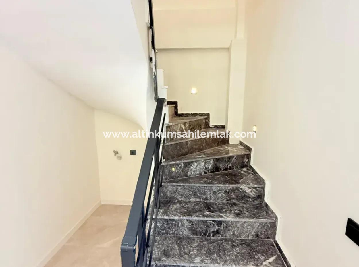 Zero Duplex With Sea View Elevator In Aydın Didim Efeler With 3 1 Separate Kitchen In A Pool Site