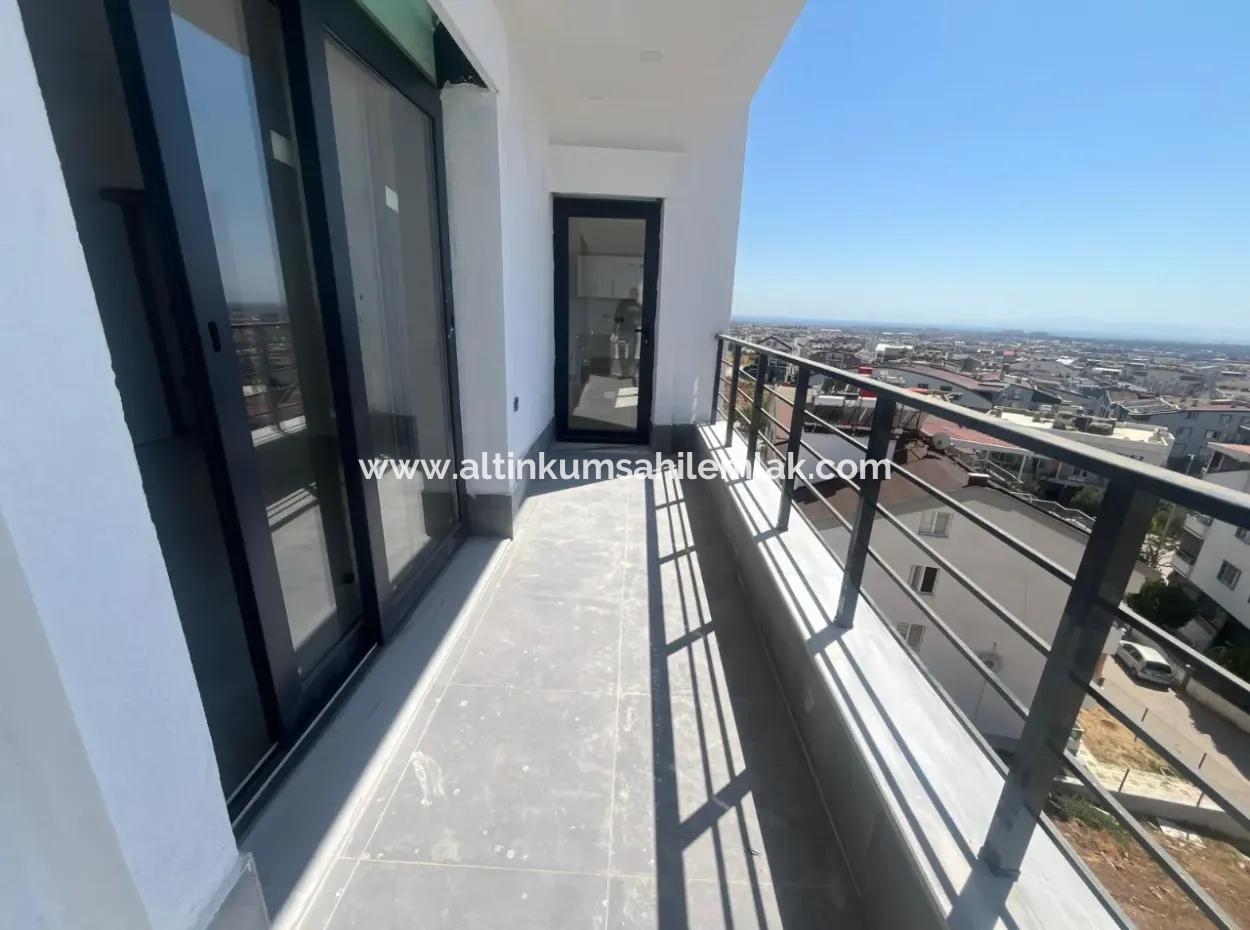 Zero Duplex With Sea View Elevator In Aydın Didim Efeler With 3 1 Separate Kitchen In A Pool Site