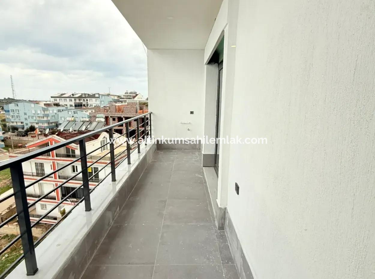 Zero Duplex With Sea View Elevator In Aydın Didim Efeler With 3 1 Separate Kitchen In A Pool Site