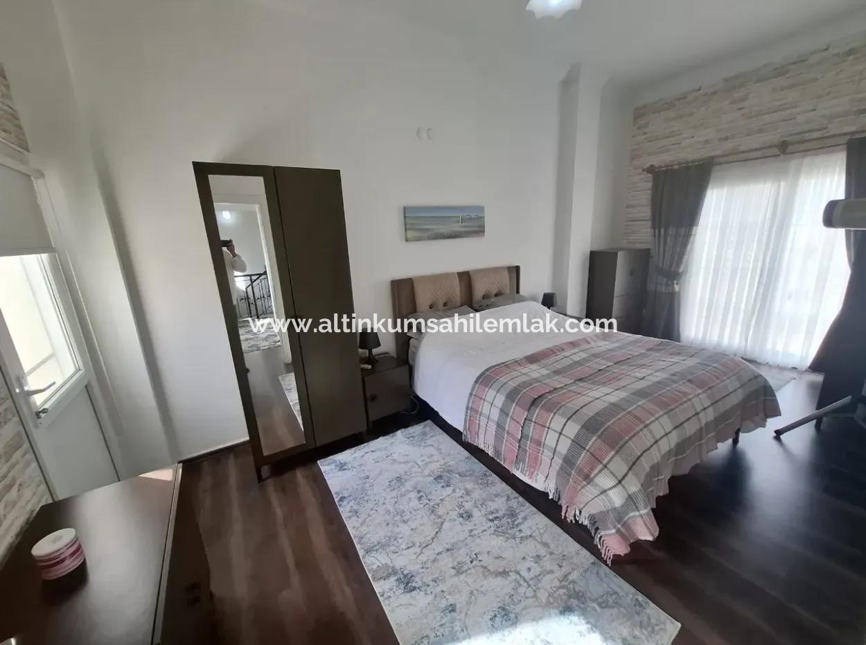 Fully Furnished 2 Bedroom Duplex In A Complex With Pool For Sale In Aydın Didim Efeler