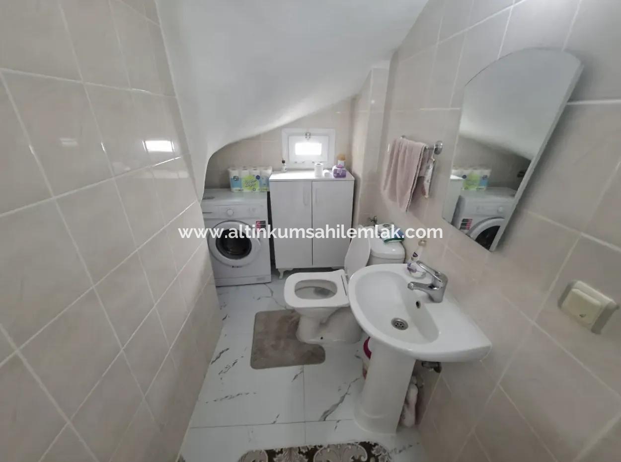 Fully Furnished Large Room 2 1 Duplex In A Complex With Pool For Sale In Aydın Didim Efeler