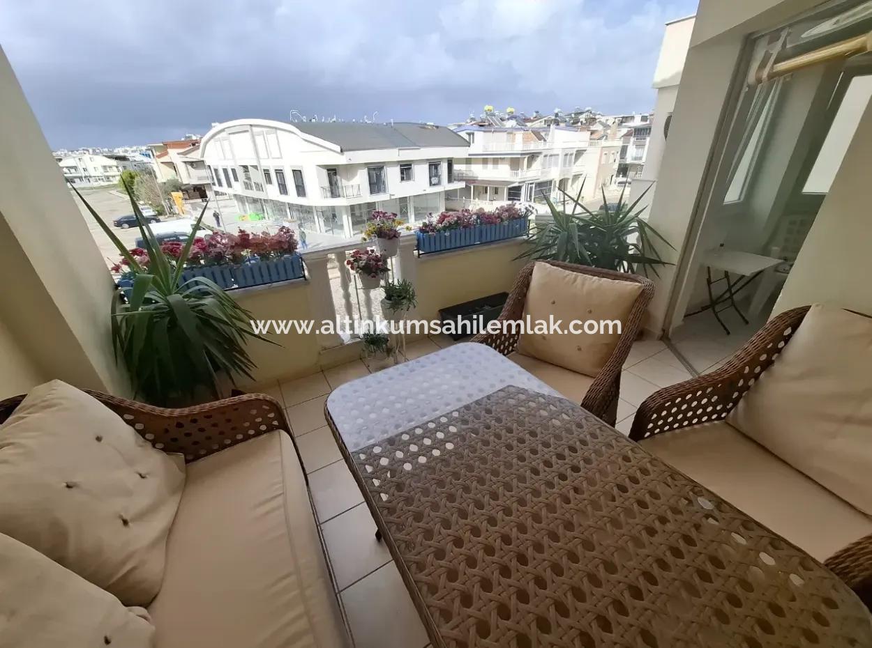 Fully Furnished Large Room 2 1 Duplex In A Complex With Pool For Sale In Aydın Didim Efeler