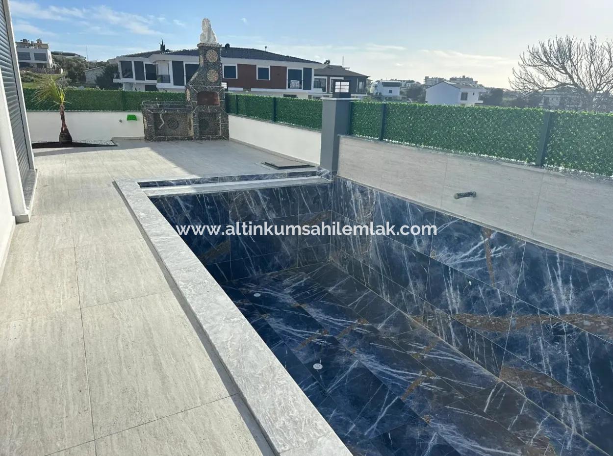 For Sale 3 Bedroom Semi- Detached Villa In Altınkum Didim