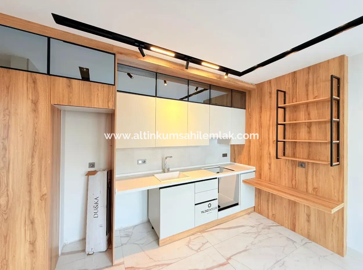 Opportunity! Brand New Luxury 1 1 Flat For Sale 100 Meters To The Sea In Didim Altınkum Çamlık Neighborhood