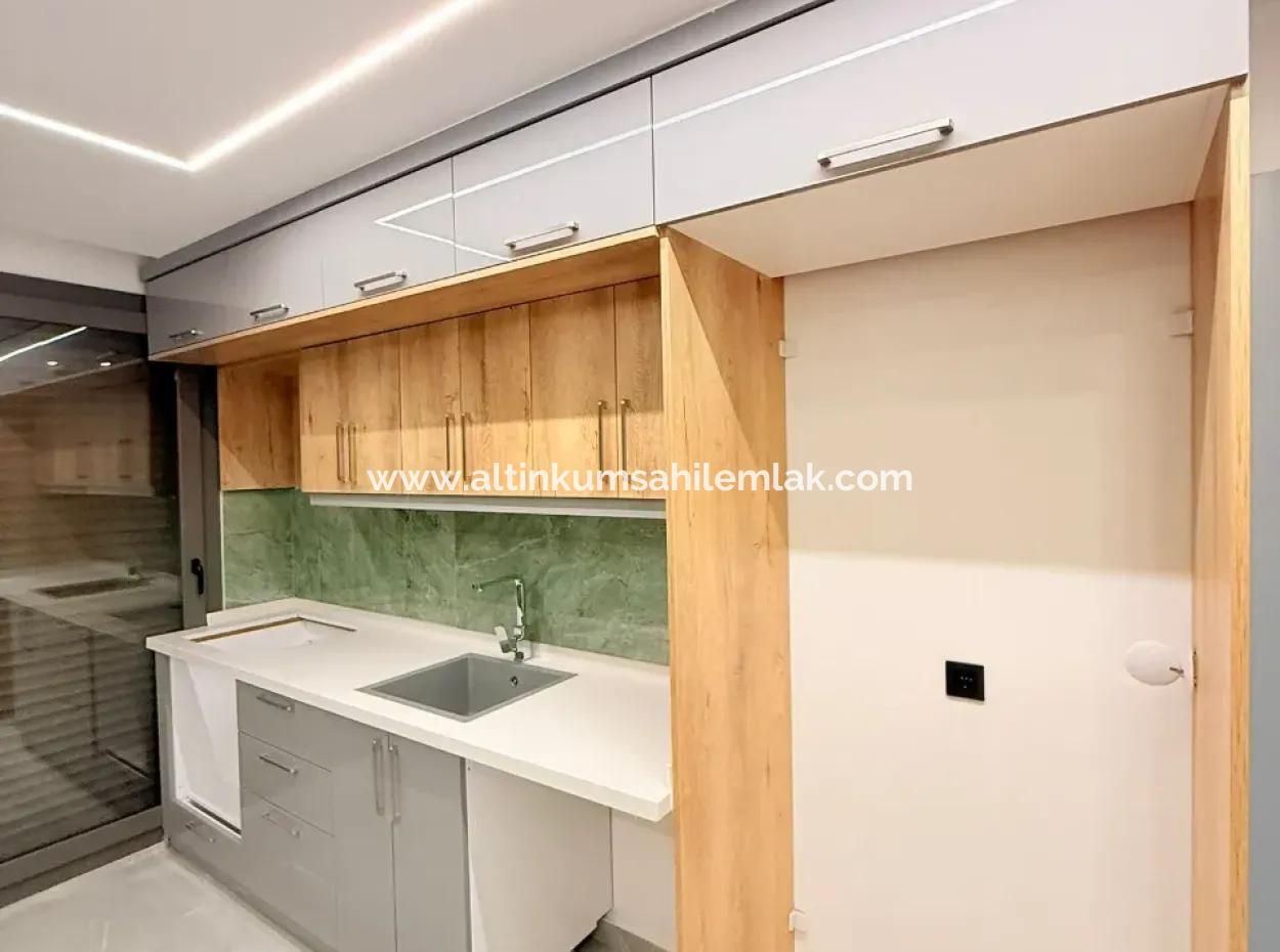 2 1 Brand New Spacious Flat In A Pool Site For Sale In Didim Cumhuriyet Neighborhood