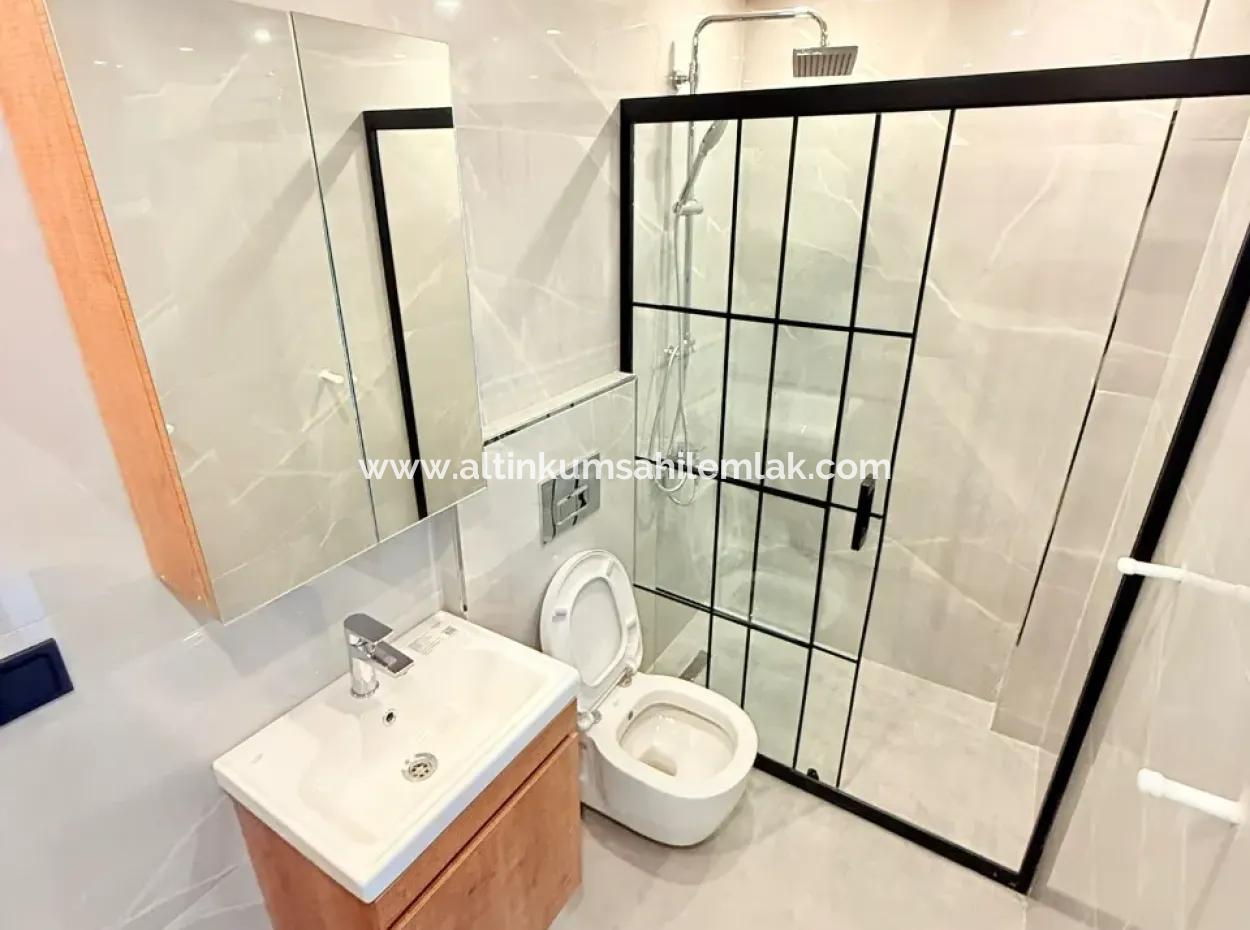 2 1 Brand New Spacious Flat In A Pool Site For Sale In Didim Cumhuriyet Neighborhood