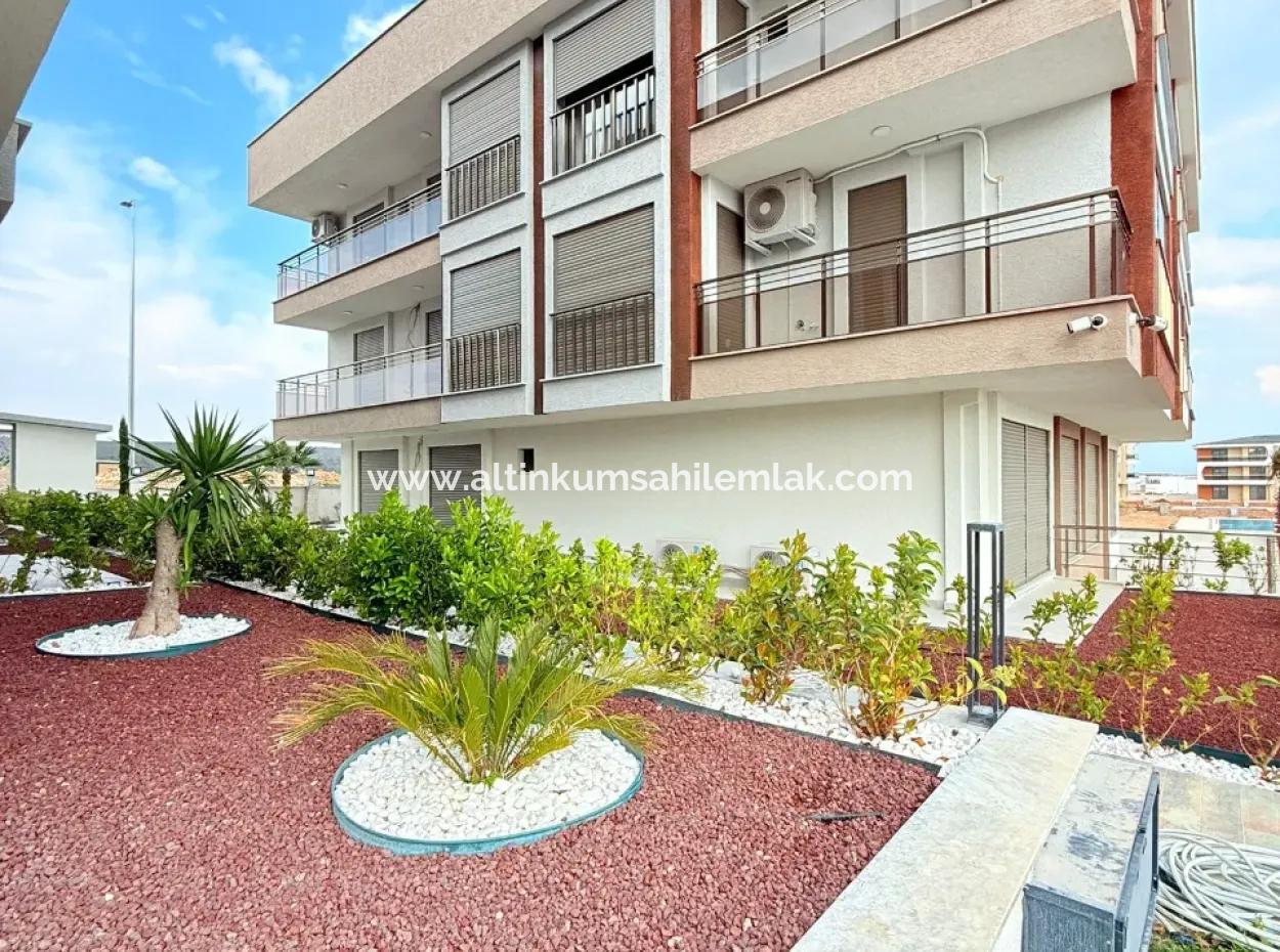 2 1 Brand New Spacious Flat In A Pool Site For Sale In Didim Cumhuriyet Neighborhood