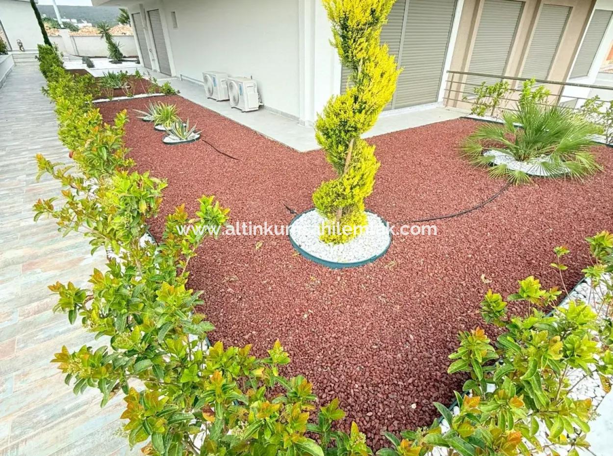 2 1 Brand New Spacious Flat In A Pool Site For Sale In Didim Cumhuriyet Neighborhood