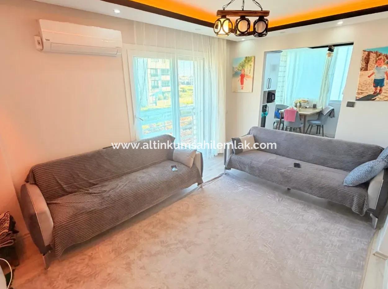 1 1 Separate Kitchen View Apartment For Sale In Didim Cumhuriyet District!