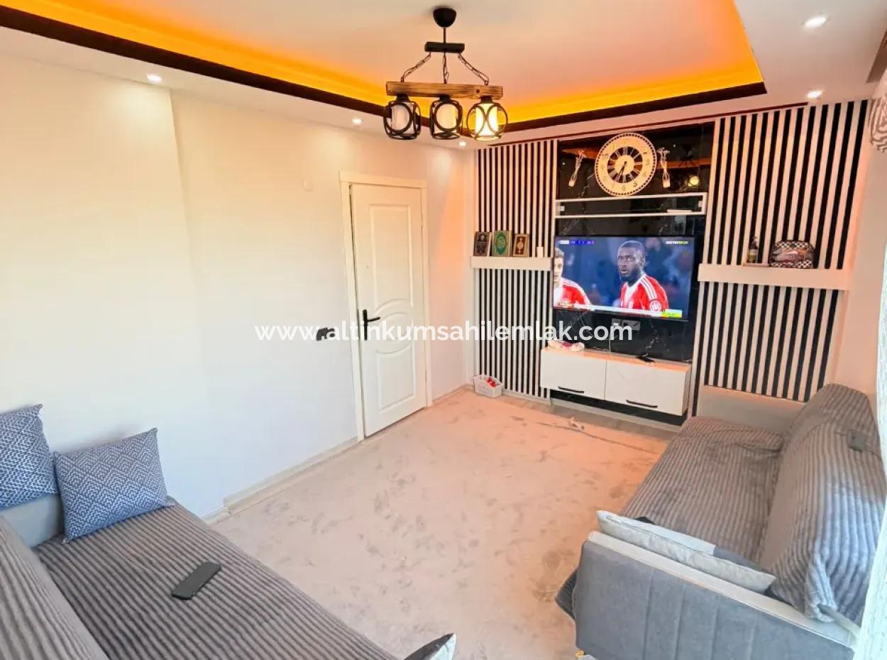 1 1 Separate Kitchen View Apartment For Sale In Didim Cumhuriyet District!