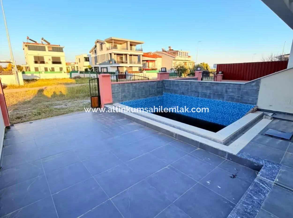 3 1 Triplex Adjacent Nizam Zero Pool Villa For Sale In Efeler Neighborhood
