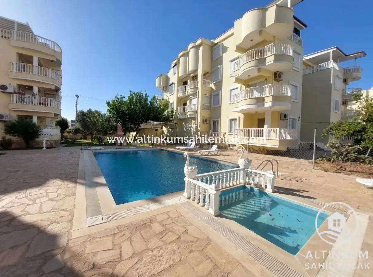 750 Meters Furnished 2 1 Flats From The Sea For Sale In Didim Çamlik Altürk Site!