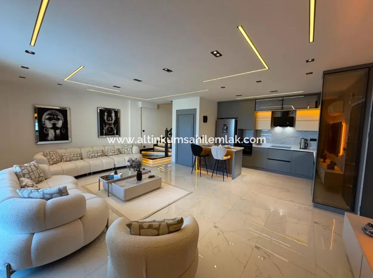 Luxury 3+1 Fully Furnished Villa With Private Pool In Didim Efeler