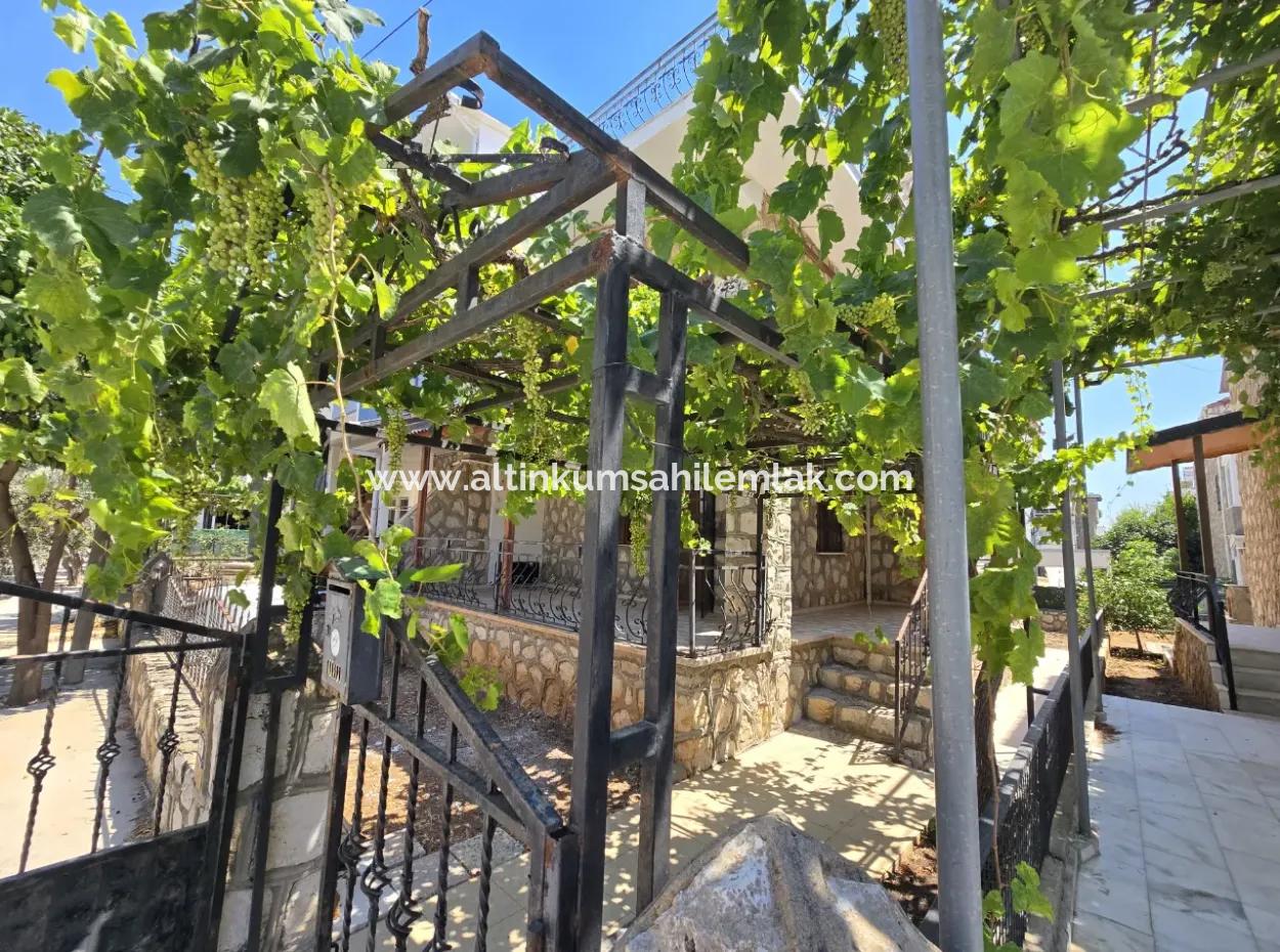 4+1 Detached Villa In Didim Altinkum, Only 50 M From The Sea
