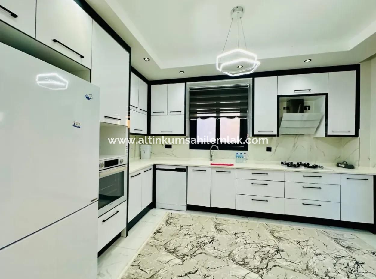 3+1 Fully Furnished Villa With Separate Kitchen And Swimming Pool In Didim
