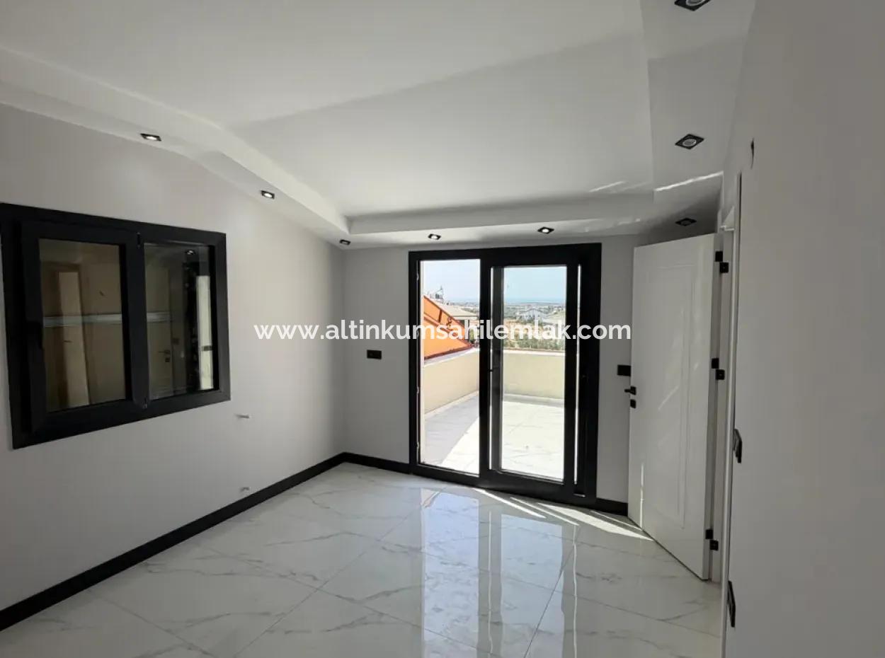 Triplex 3+1 Villa With Uninterrupted Sea View In Didim Hisar