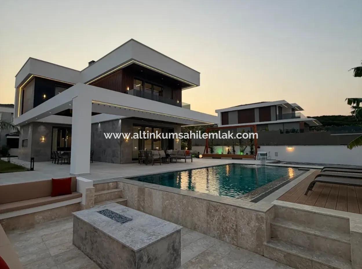 Fully Detached 4 1 Villa On A 500 M² Plot In Didim Efeler