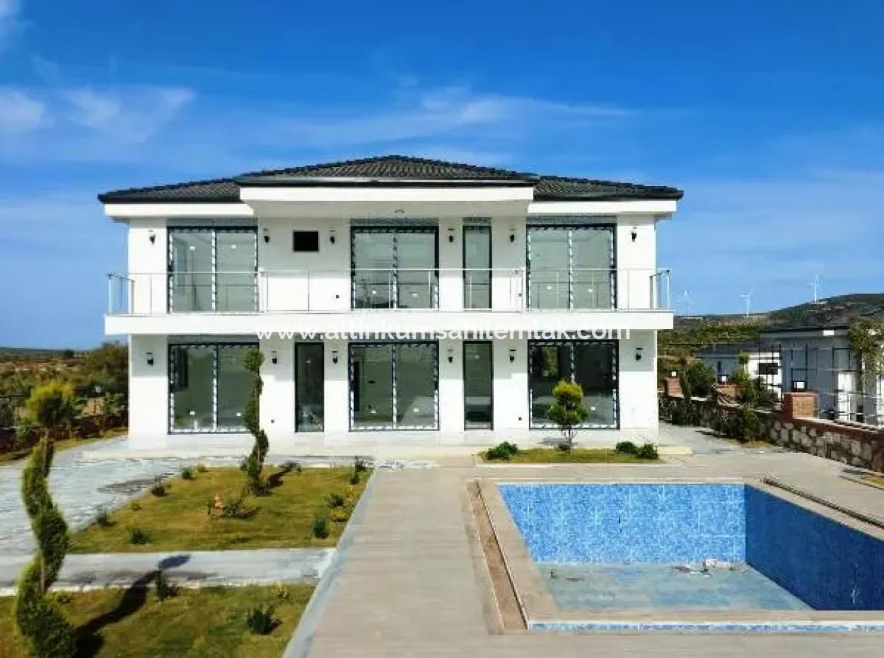 For Sale Four Bedroom Detached Villa In Yeşiltepe Didim