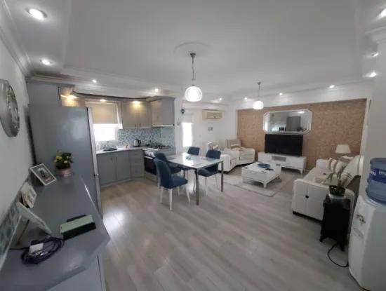 Fully Furnished Large Room 2 1 Duplex In A Complex With Pool For Sale In Aydın Didim Efeler