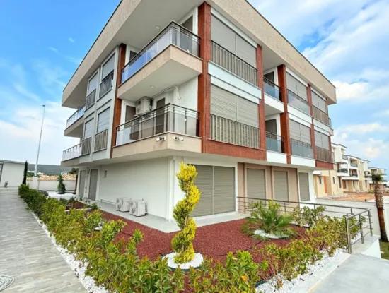 2 1 Brand New Spacious Flat In A Pool Site For Sale In Didim Cumhuriyet Neighborhood