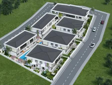 3  And 4 Bedroom Villas With  Pool For Sale  In Didim Mavişehir