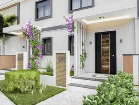 3  And 4 Bedroom Villas With  Pool For Sale  In Didim Mavişehir