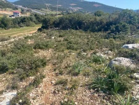 Didim Akyeniköy Seyrantepede 600 M2 Land For Sale