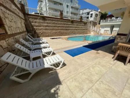 Furnished Two Bedroom Apartment For Sale In Club Agean Complex